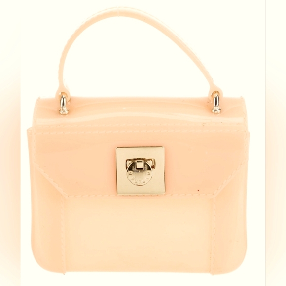 Furla Handbags - Furla Mini  Hand Bag Peach